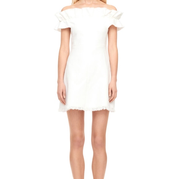 BNWT Rebecca Taylor Knit Off-the-Shoulder Dress - Picture 6 of 8